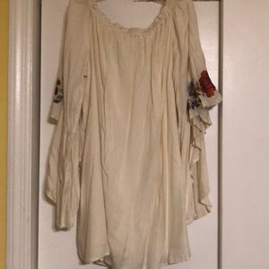 BRAND NEW ivory dress